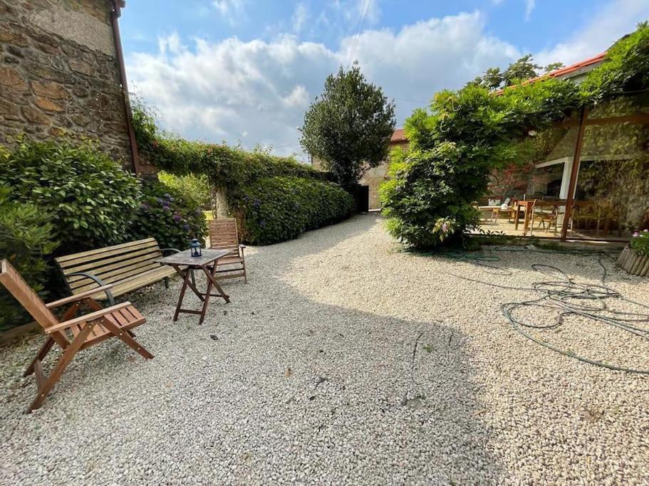 Villa Lugar Do Curro, San Martino De Ozon Muxia Esterno foto